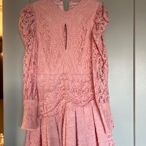 Bardot Lace Dress